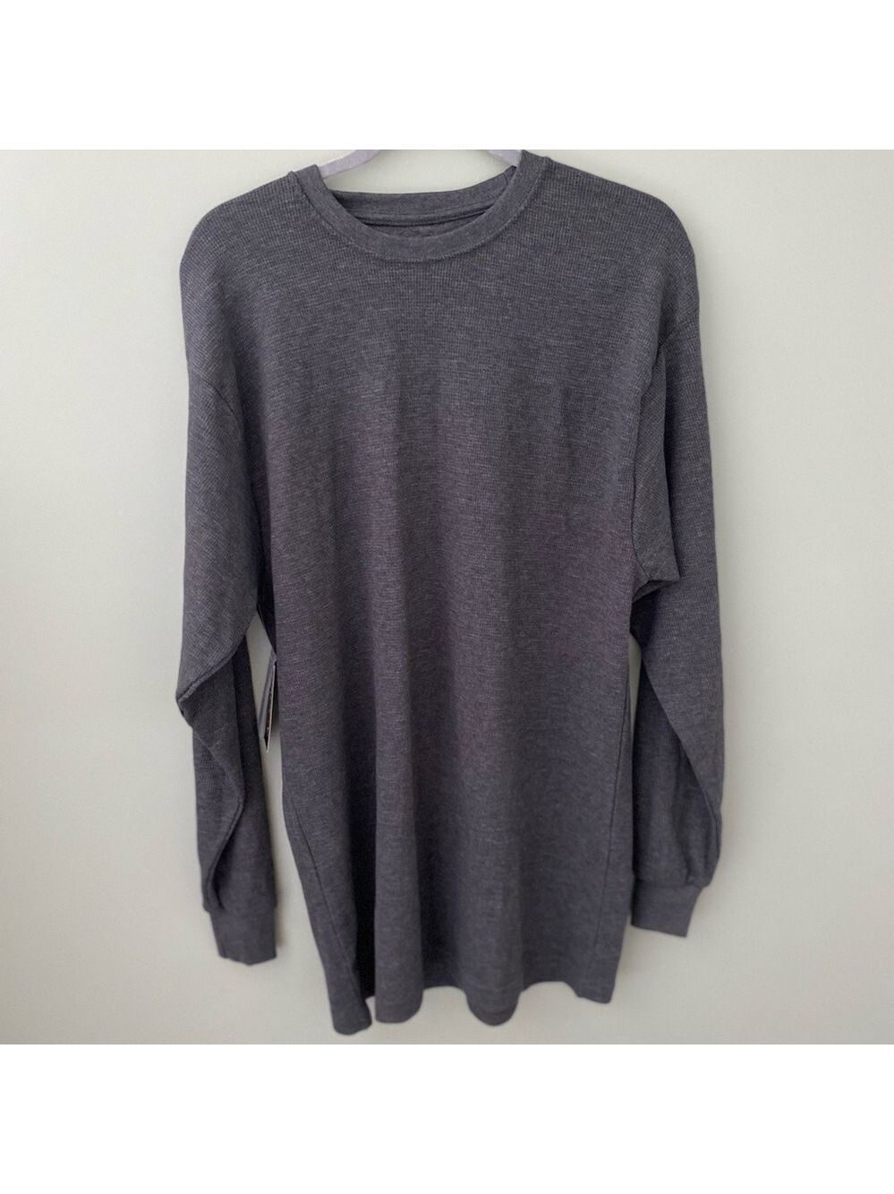 NWT Men's Galaxy By Harvic Long Sleeve Thermal Crew Neck Shirt Size XL